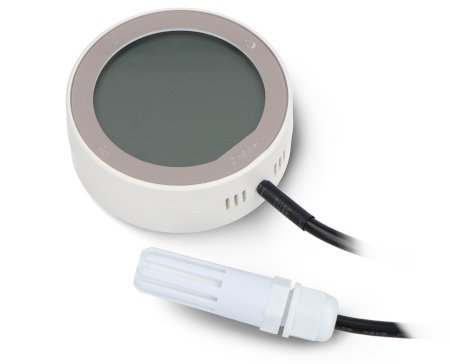 Tuya - ZigBee temperature and humidity sensor - LCD display + external probe - RTX ZTHS3