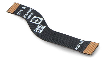 PCIe Pipe 50 mm flexible cable for NVMe Base and Raspberry Pi - Pimoroni PIM702