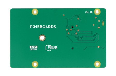 Pineboards Hat AI! - overlay for integrating Google Coral Edge TPU M.2 E-key with Raspberry Pi 5