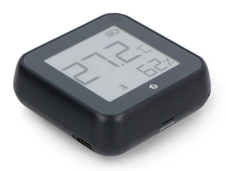 Shelly H&T Gen3 - WiFi Temperature and Humidity Sensor - Black