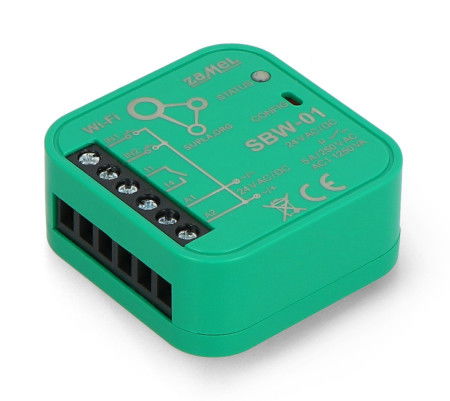 Zamel Supla SBW-01 - 1-channel bidirectional 24V WiFi gate controller - Android / iOS application