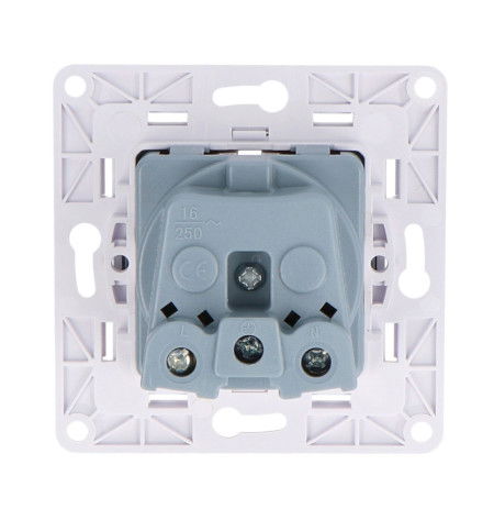 Shelly Wall Socket - Smart Relay Wall Socket - White