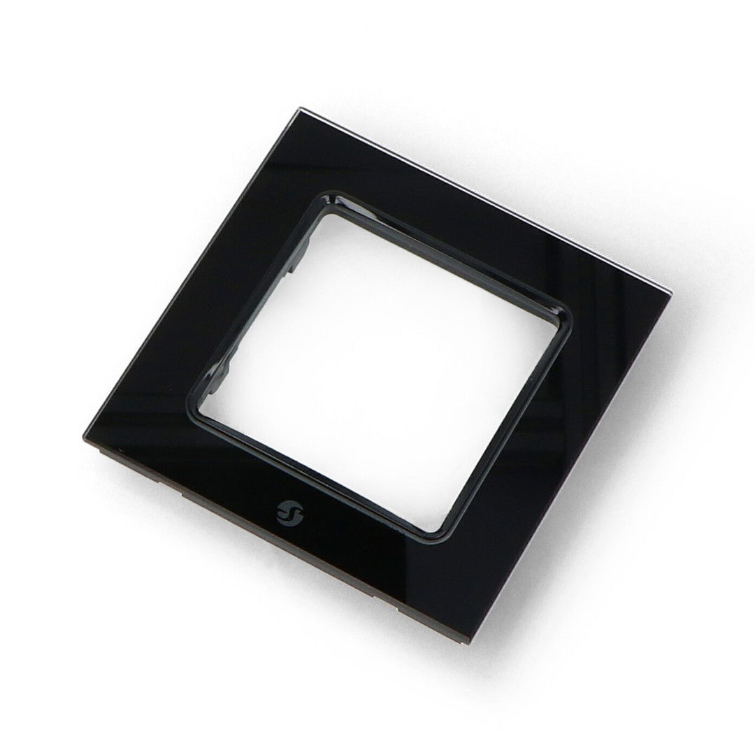 Shelly Wall Frame 1 - Shelly Wall Switch frame - single - black