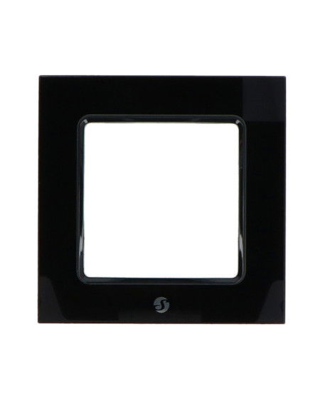 Shelly Wall Frame 1 - Shelly Wall Switch frame - single - black