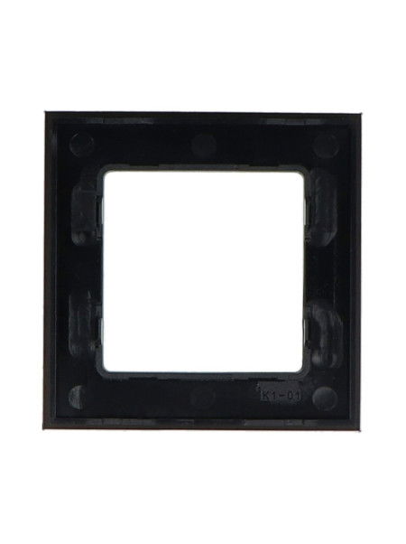 Shelly Wall Frame 1 - Shelly Wall Switch frame - single - black