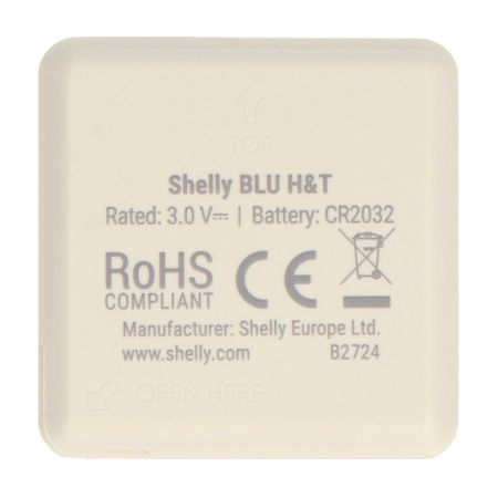 Shelly BLU H&T - Bluetooth Temperature and Humidity Sensor - Beige