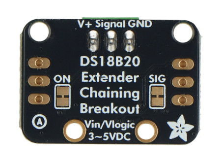 Expansion module for connecting DS18B20 sensors - 1-Wire - STEMMA JST PH 2 mm - Adafruit 5971