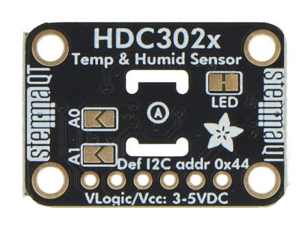 Temperature and Humidity Sensor - HDC3021 - STEMMA QT / Qwiic - Adafruit 5989