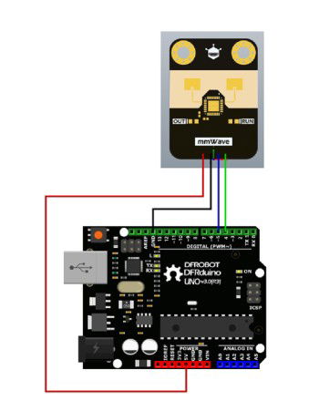 Gravity - Human Presence Detection Sensor - C4001 - mmWave 24 GHz sensor - DFRobot SEN0610