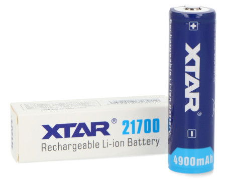 Cell 21700 Li-Ion XTAR - 4900mAh