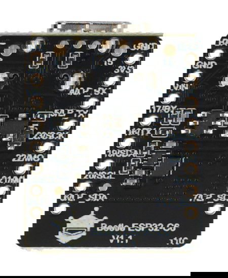 Beetle ESP32-C6 - Miniature IoT Development Board - WiFi / Bluetooth / Thread / ZigBee / Matter - DFRobot DFR1117