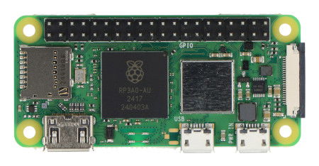 Raspberry Pi Zero 2 WH 512 MB RAM - WiFi + BT 4.2 - with connectors