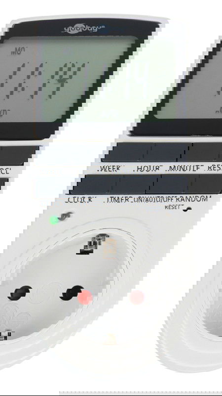 Digital timer 230V 3680W IP20 - Goobay 64900