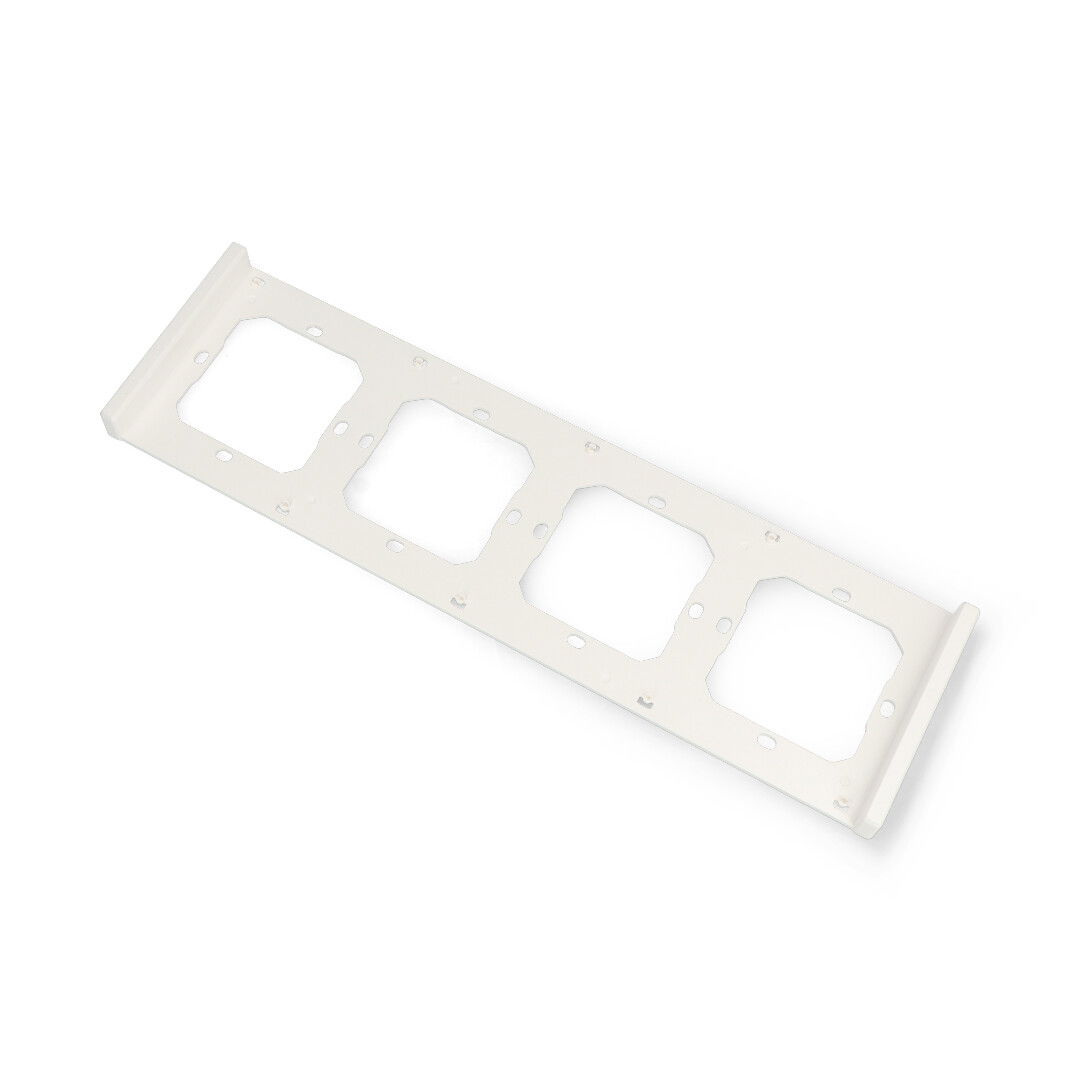 Sonoff M5-4C-80-FW - frame for M5-80 wall switch - quadruple - white