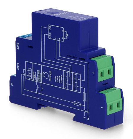 Shelly Pro Dimmer 0/1 - 10 V PM - 1-channel WiFi lighting controller for DIN rail