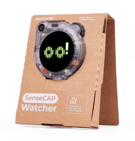 SenseCAP Watcher W1-A - AI system for space monitoring - ESP32-S3 - with transparent housing - Seeedstudio 113991315