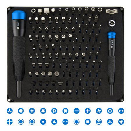 iFixit Manta Precision Bit Set - precision bit set with two screwdrivers - IF145-392-1