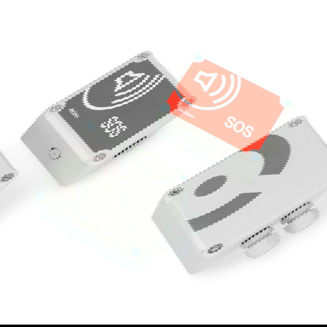 Proxima SOS - 1-channel gate controller opened with siren and remote controls 433.92 MHz - 12 V / 24 V