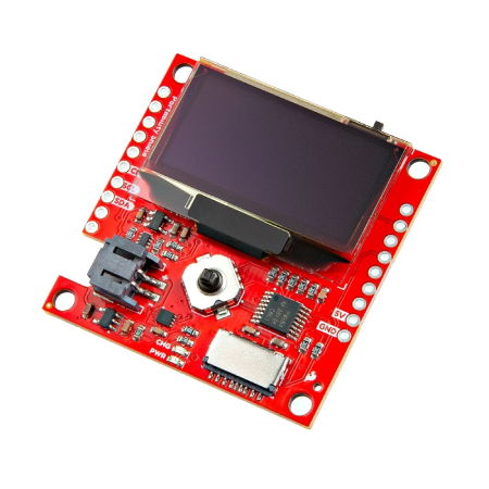 Portability Shield - overlay with 1.3'' OLED display and joystick - SparkFun DEV-27510