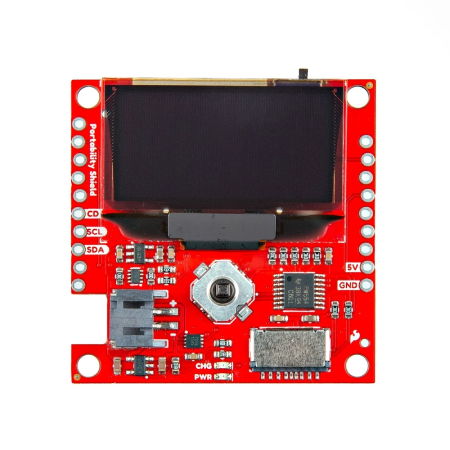 Portability Shield - overlay with 1.3'' OLED display and joystick - SparkFun DEV-27510