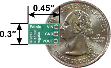 D45V5F5 - step-down converter - 5V 0.5A - Pololu 5433