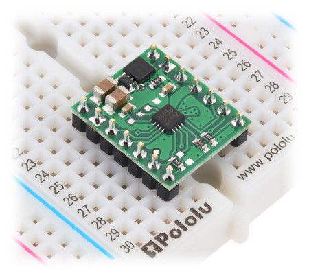 TB67H453FTG QFN - Single Channel Brushed Motor Driver 44V/1.1A - Pololu 4972