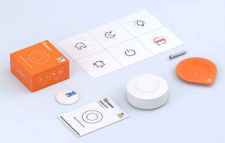 Sonoff SNZB-01P - wireless ZigBee action and scene activation button