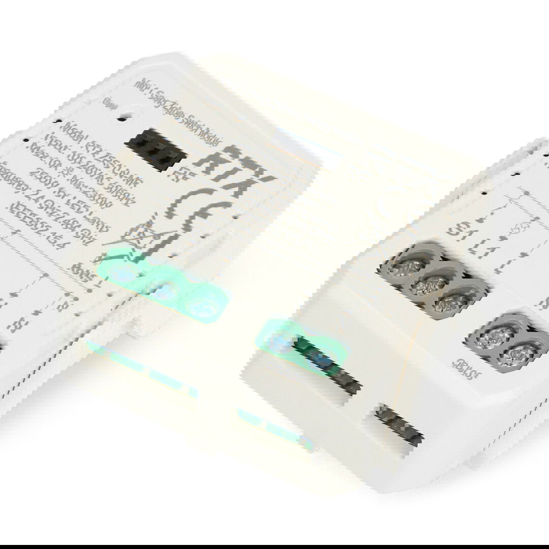 Tuya - single-channel mini relay 10A - ZigBee - Android/iOS application - RTX ZRS1LN-MR