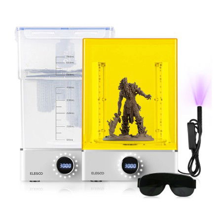Set of devices for washing and curing prints - Elegoo Mercury XS Bundle