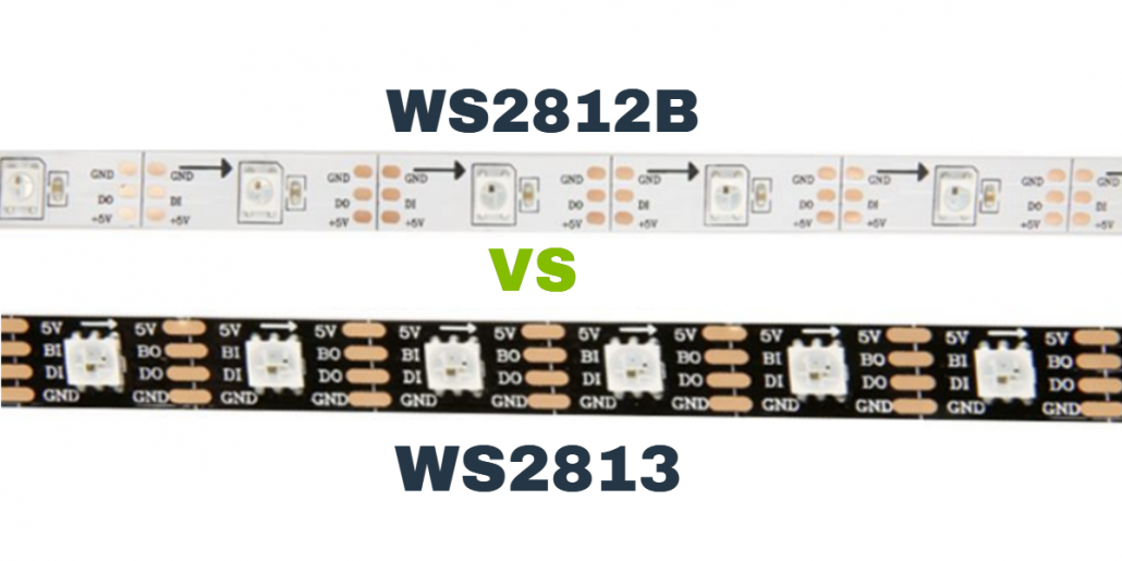Addressable RGB LED strips, WS2812B vs WS2813 - what are the differences?  Botland - Robotic Shop