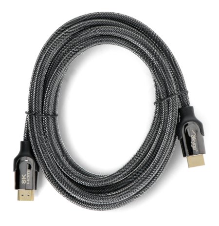 A white and coiled USB cable lies on a white background.