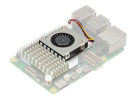 Active cooling for Raspberry Pi 5