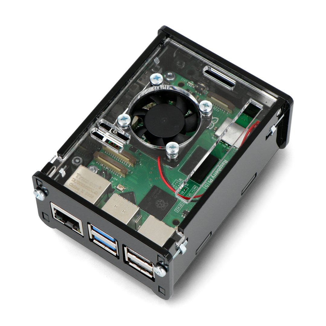 GeeekPi Raspberry Pi 5 Case with Fan Raspberry Pi 5 Metal Case with Fan  Heatsinks Kit for Raspberry Pi 5