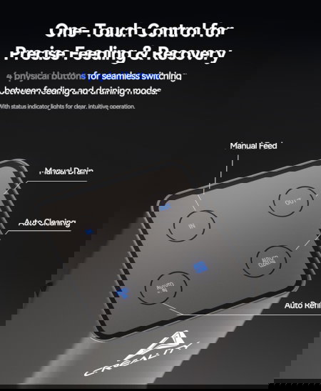 Intelligent resin pumping module for Creality 3D printers