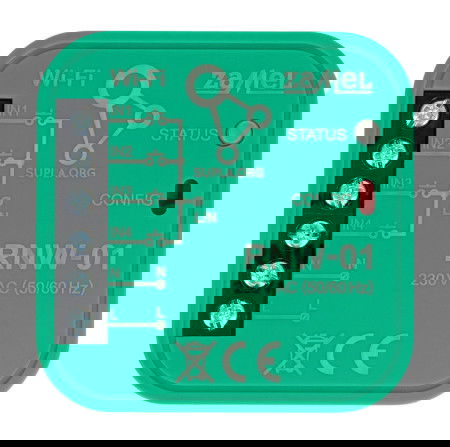 Zamel Supla RNW-01 - 4-input interface 230 V AC - WiFi - Android / iOS application