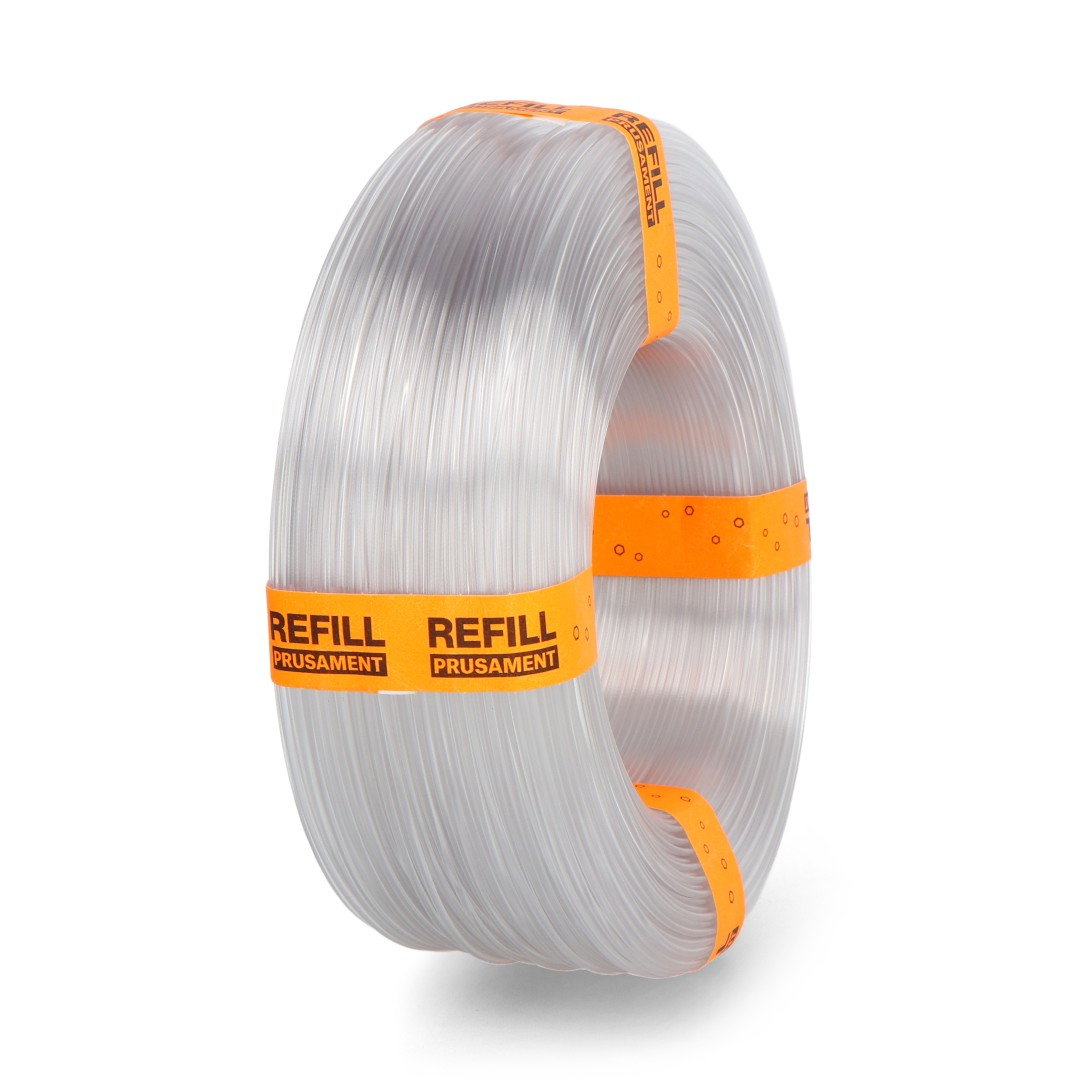 Filament Prusa Refill PETG 1.75 mm 0.9 kg - Clear NFC
