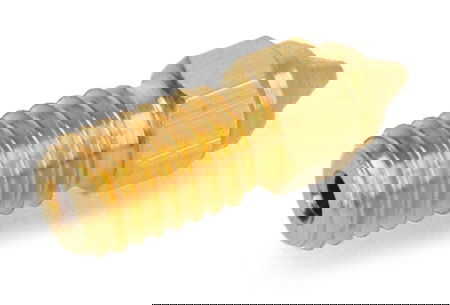 0.6mm nozzle for Elegoo Neptune 4/4 Pro 3D printers - 1.75mm filament - brass