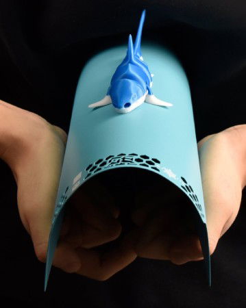 BIQU Panda Buildplate CryoGrip Pro Glacier - double-sided magnetic overlay - for BambuLab X1, P1 and A1 printers - 257 x 257 mm