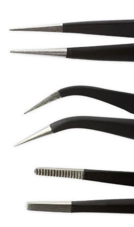 iFixit - Antistatic Tweezers Set - ESD - 3 pcs - IF145-060-3
