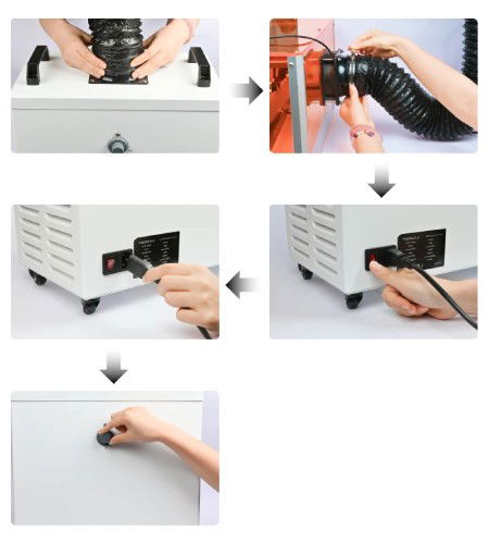 Smoke Purifier - air purifier for TOOCAA laser plotters