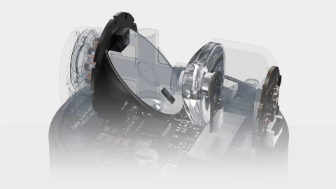 LiDAR 4D Unitree L2 RM - 360° laser sensor for robots and SLAM mapping