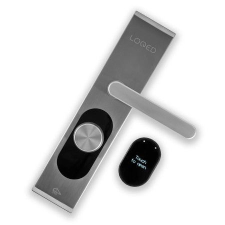Shelly LOQED Smart Lock - WiFi / Bluetooth Smart Door Lock - Android / iOS App - Silver