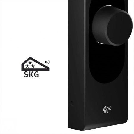 Shelly LOQED Smart Lock - WiFi / Bluetooth Smart Door Lock - Android / iOS App - Black