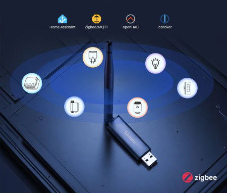 Sonoff Dongle Plus MG24 - ZigBee / Thread gateway - Home Assistant, openHAB, Zigbee2MQTT - USB interface