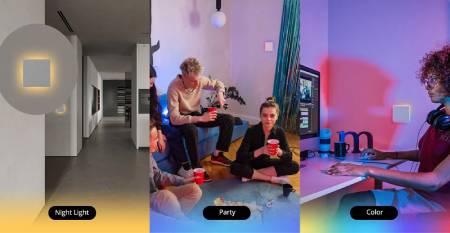 Sonoff TX T5 4C - Smart Touch WiFi Wall Switch - 4 Channels - White