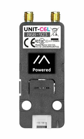 Unit C6L - LoRa module for Meshtastic - SX1262, ESP32-C6 - M5Stack U202