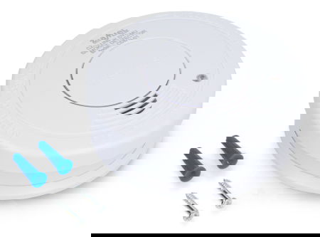 Battery-powered smoke detector - Zamel CDB-01