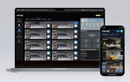 Shelly 3EM-63W Gen3 - Single/Three Phase WiFi/Bluetooth Energy Meter - Wired