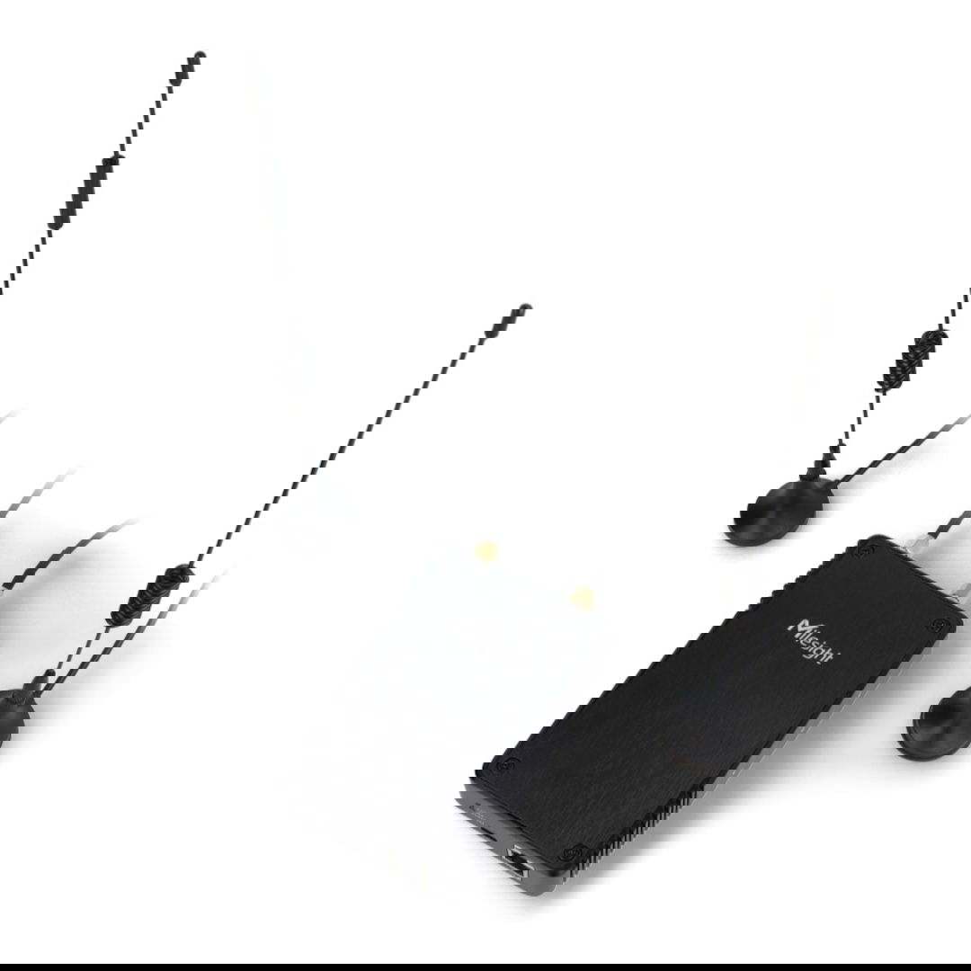 LoRaWAN WiFi / Ethernet + LTE central unit - black - Milesight UG56-L08GL-868M