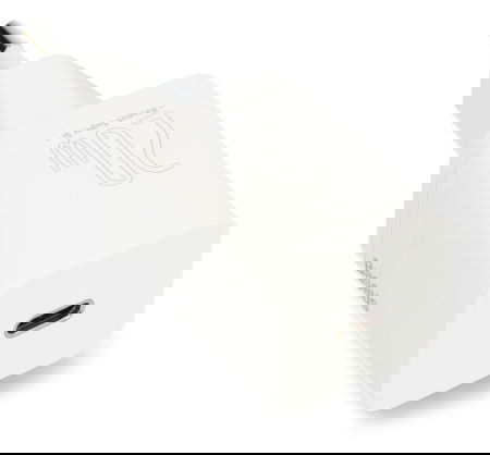 Baseus Super Si Quick Charger USB-C Power Adapter - 5V/3A 20W - White